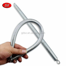 Custom 12mm Diameter PVC Pipe Bending Tension Spring with Nickel Coating